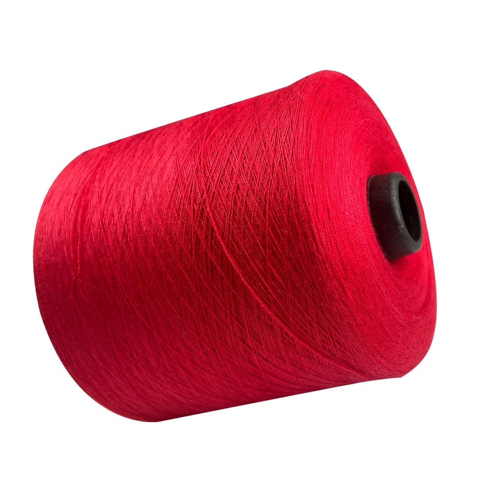 48nm/2 50% Viscose 28% PBT 22% Nylon Core Spun Blended Yarn