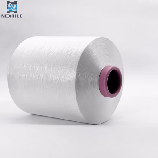  Venta al por mayor de hilo conjugado de microfibra de nailon 80% poliéster, 20% poliamida para microtoallas;  Hilo Derramado Compuesto De Poliamida De Poliéster;  150d/72 160/72 SD SIM