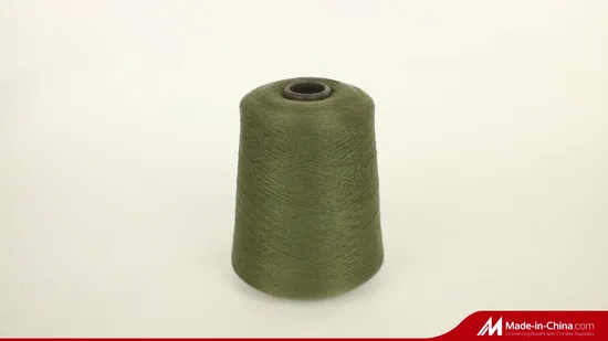 Precio de fábrica de alta calidad 50nm 86%Rayón 14%PBT Hilo mezclado para tejer