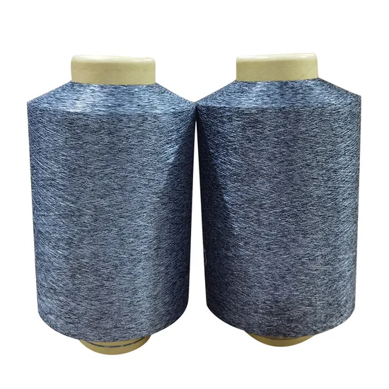 Hilo de fantasía de poliéster de nailon Melange (hilo AB) para tejer tejer